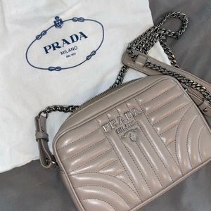 Prada Diagramme Camera crossbody bag